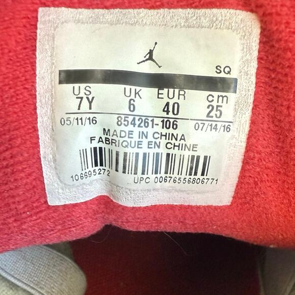 Nike Air Jordan 3 Retro ‘True Blue’ Kids Sneakers - SZ 7 Y- 8.5 W - Picture 13 of 13